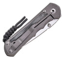 Chris Reeve Large Inkosi Black Canvas Micarta LIN-1012