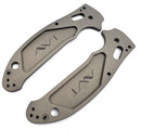 AWT Spyderco Manix 2 Scales – Agent Series – Linerless – Satin  Screws - Sniper Grey Anodized