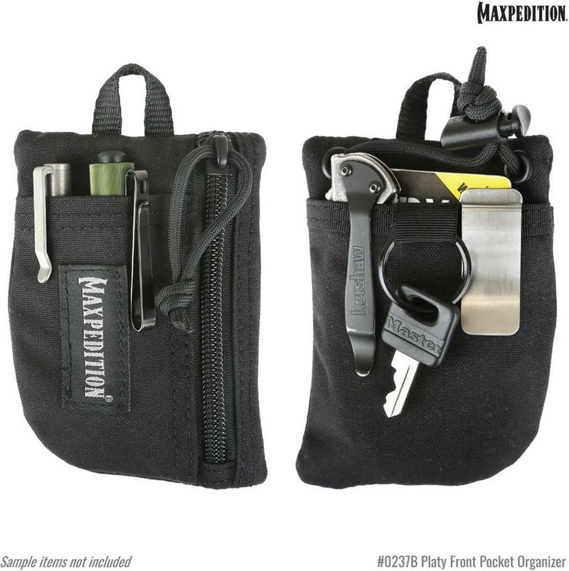 Maxpedition Platy Front Pocket Organizer Black 0237B