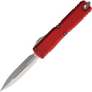 Microtech Ultratech D/E Gen IV Red Stonewash Std 11224-10 RD