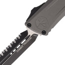 Microtech Combat Troodon D/E Gen III Natural Clear Full Serrated 1142-3 NC
