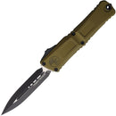 Microtech Combat Troodon D/E Gen III OD Green STD 1142-1OD