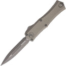 Microtech Hera II Mini D/E Natural Clear Apocalyptic STD 1702M-10 APNC