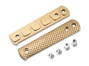 Böker BFF Packlite Handle Scales Brass Pyramid 190700
