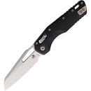 Microtech MSI S/E Fluted Black G10 Stonewash Std 210-10 FLGTBK