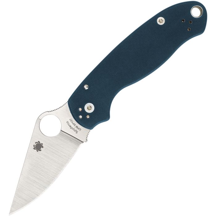 Spyderco Para 3 Cobalt Blue G10 SPY27 C223GPCBL