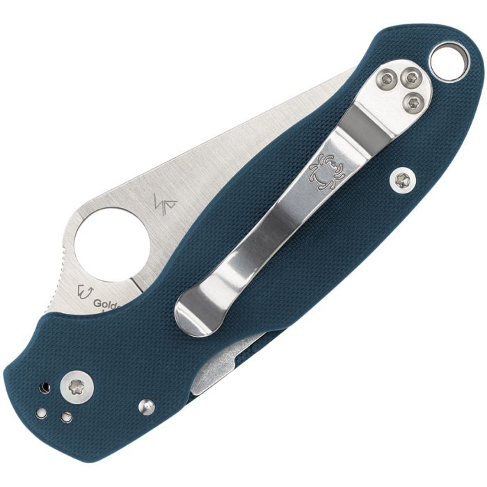 Spyderco Para 3 Cobalt Blue G10 SPY27 C223GPCBL