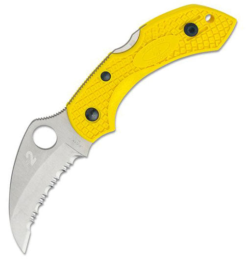 Spyderco Dragonfly 2 Hawkbill Serrated C28SYL2HB