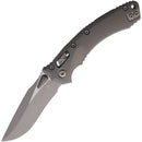 Microtech Amphibian RAM LOK S/E Fluted Natural Clear Apocalyptic STD 137RL-10 APFLNC