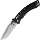 Microtech Amphbian RAM-LOK S/E Frag Black G10 Stonewash STD 137RL-10 FRGTBK