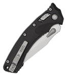 Microtech Amphibian RAM-LOK S/E Fluted Stonewash Part Serrated 137RL-11FL