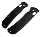 AWT Benchmade Mini Bugout Scales - Archon Series - Contoured - Black Anodized