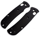 AWT Benchmade Mini Bugout Scales - Archon Series - Contoured - Black Anodized