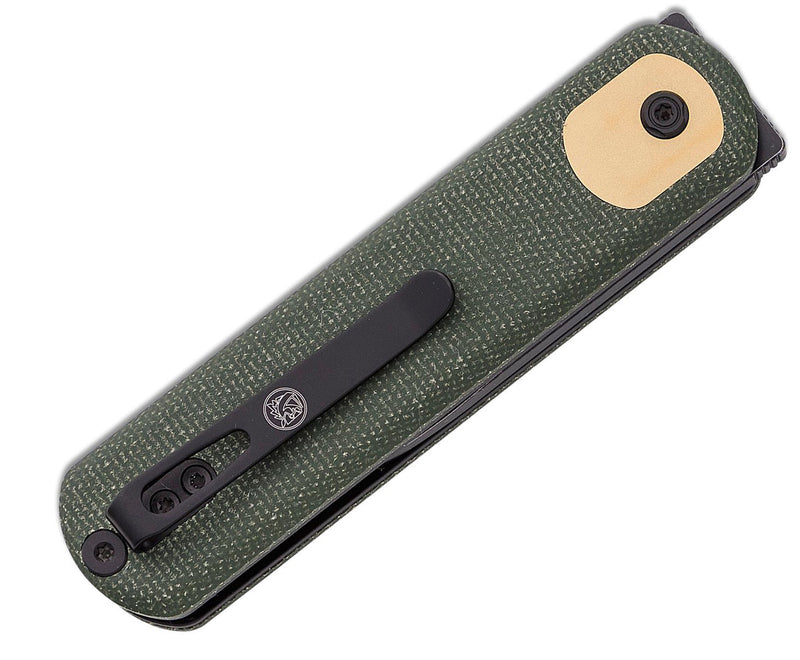 Vosteed Corgi Green Micarta CG3SVM1