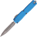 Microtech Ultratech D/E Gen IV Blue Apocalytpic Full Serrated 11224-12 APBL