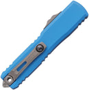 Microtech Ultratech D/E Gen IV Blue Apocalytpic Full Serrated 11224-12 APBL