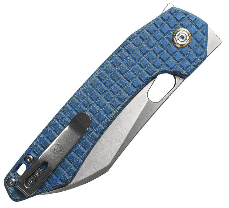 Vosteed Gator Blue Micarta GT37VTML1