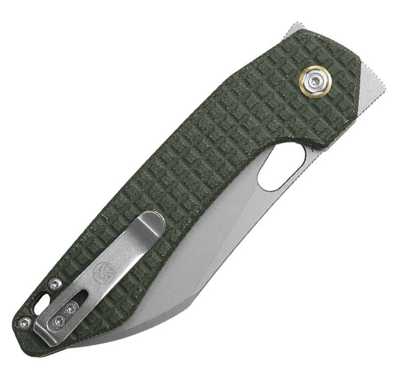 Vosteed Gator Green Micarta GT37VWMN1