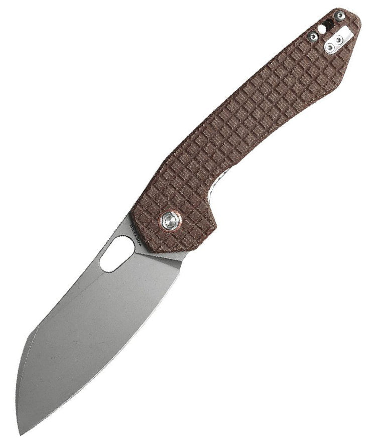 Vosteed Gator Brown Micarta GT37VWMZ1