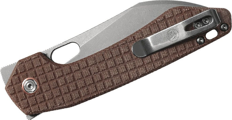 Vosteed Gator Brown Micarta GT37VWMZ1