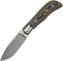 Jack Wolf Knives Timber Jack Blue And Maple Richlite