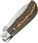 Jack Wolf Knives Timber Jack Blue And Maple Richlite
