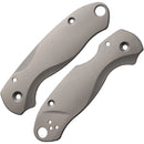 Flytanium Lotus Para 3 Handle Scales Blasted Ti