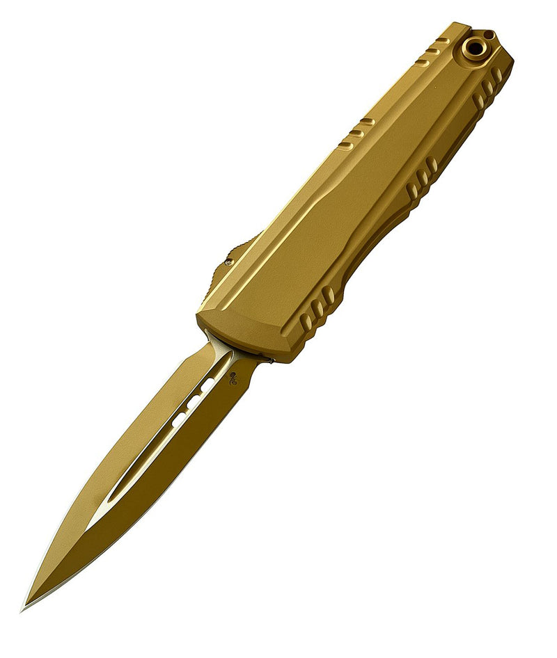Microtech Luminary ZBP D/E Signature Series RAL-8000 Cerakote Std Tritium button Insert 1270-1 CRAS