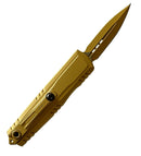 Microtech Luminary ZBP D/E Signature Series RAL-8000 Cerakote Std Tritium button Insert 1270-1 CRAS