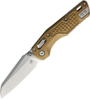 Microtech MSI Mini S/E Frag Tan Stonewash STD 210M-10 FRTA
