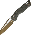 Microtech MSI S/E Tri-Grip Polymer Cerakote Moss Green STD 210T-1 PMMG-C19Z23