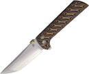 North Mountain Blade Chop 2 Button Lock Snake 2406BKSK
