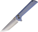 North Mountain Blade Chop 2 Button Lock Blue Micarta 2406BLMCT