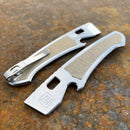 Lynch NW Best Case Scenario v2.i Brown Canvas Micarta Inlay Stonewashed Prybar