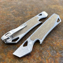 Lynch NW Open Door Policy v2.i Brown Canvas Micarta Inlay Stonewashed Prybar