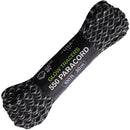 Atwood 550 Paracord Glow Tracers Black/Glow 100Ft
