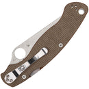 Spyderco Military 2 Cruwear Micarta C36MPCW2