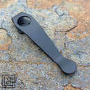 Lynch NW Ti Deep Carry Clip Standard - Black Cerakote
