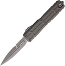 Microtech Ultratech EX - ZBP Bayonet Signature Series Natural Clear Apocalyptic STD 1120EX-10 APNCS