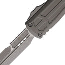Microtech Ultratech EX - ZBP Bayonet Signature Series Natural Clear Apocalyptic STD 1120EX-10 APNCS