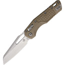 Microtech MSI S/E Frag G10 Tan Stonewash STD 210-10 FRGTTA