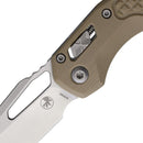 Microtech MSI S/E Frag G10 Tan Stonewash STD 210-10 FRGTTA