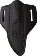 Microtech Akris G10 Dark Earth Dark Chocolate Leather Sheath Stonewash STD 95-10 DE-1
