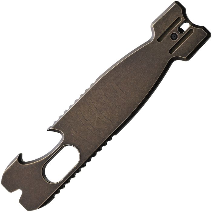 Vosteed Shark Bomb Prybar Black Titanium 118