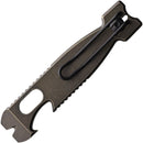 Vosteed Shark Bomb Prybar Black Titanium 118