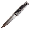 Reate OG Exo Ti Black Micarta Elmax Double Edge Gravity Knife