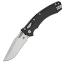 Microtech Amphibian RAM-LOK S/E Fluted Black G10 Stonewash Std 137RL-10FLGTBK