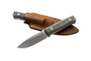 Lionsteel B40CVG Bushcraft Canvas Micarta