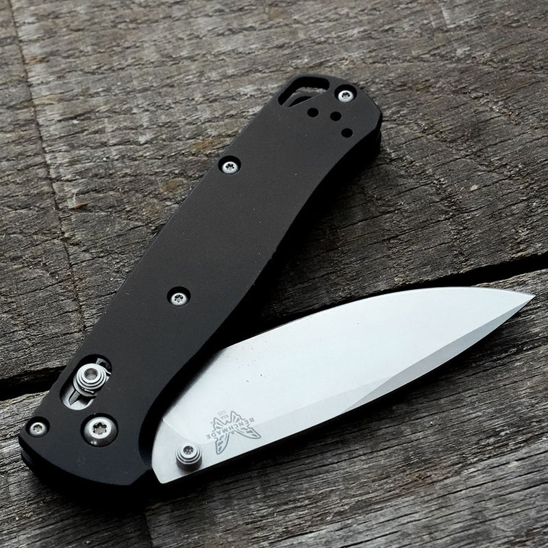 AWT Benchmade Bugout Scales - Legacy Series - Black Anodized