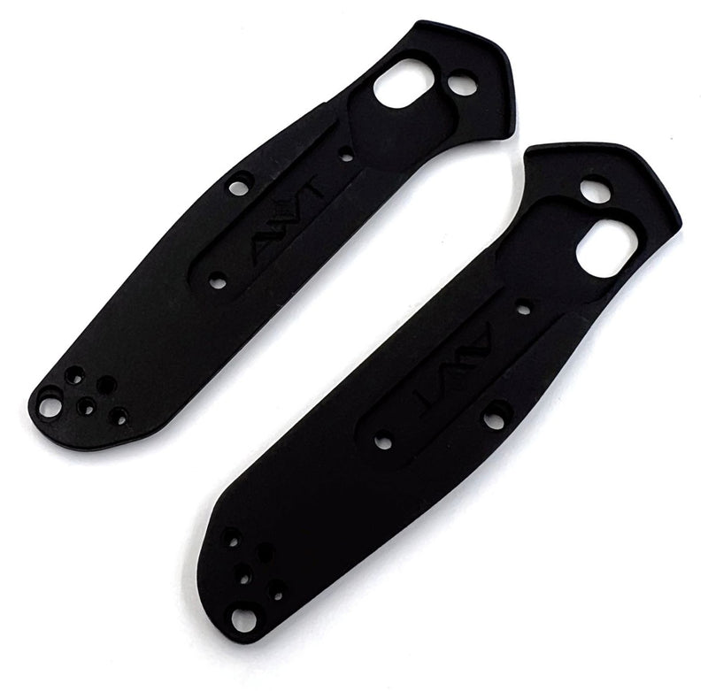 AWT Benchmade Mini Osborne 945 Scales – Archon Milling - Black Anodized